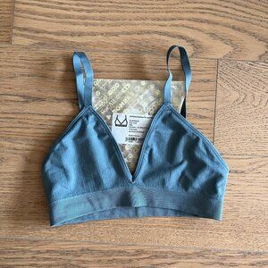 Bombas Ribbed Seamless Triangle Bralette